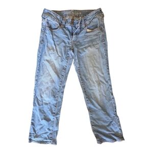 American Eagle Outfitters Women's Denim Straight Leg Jeans